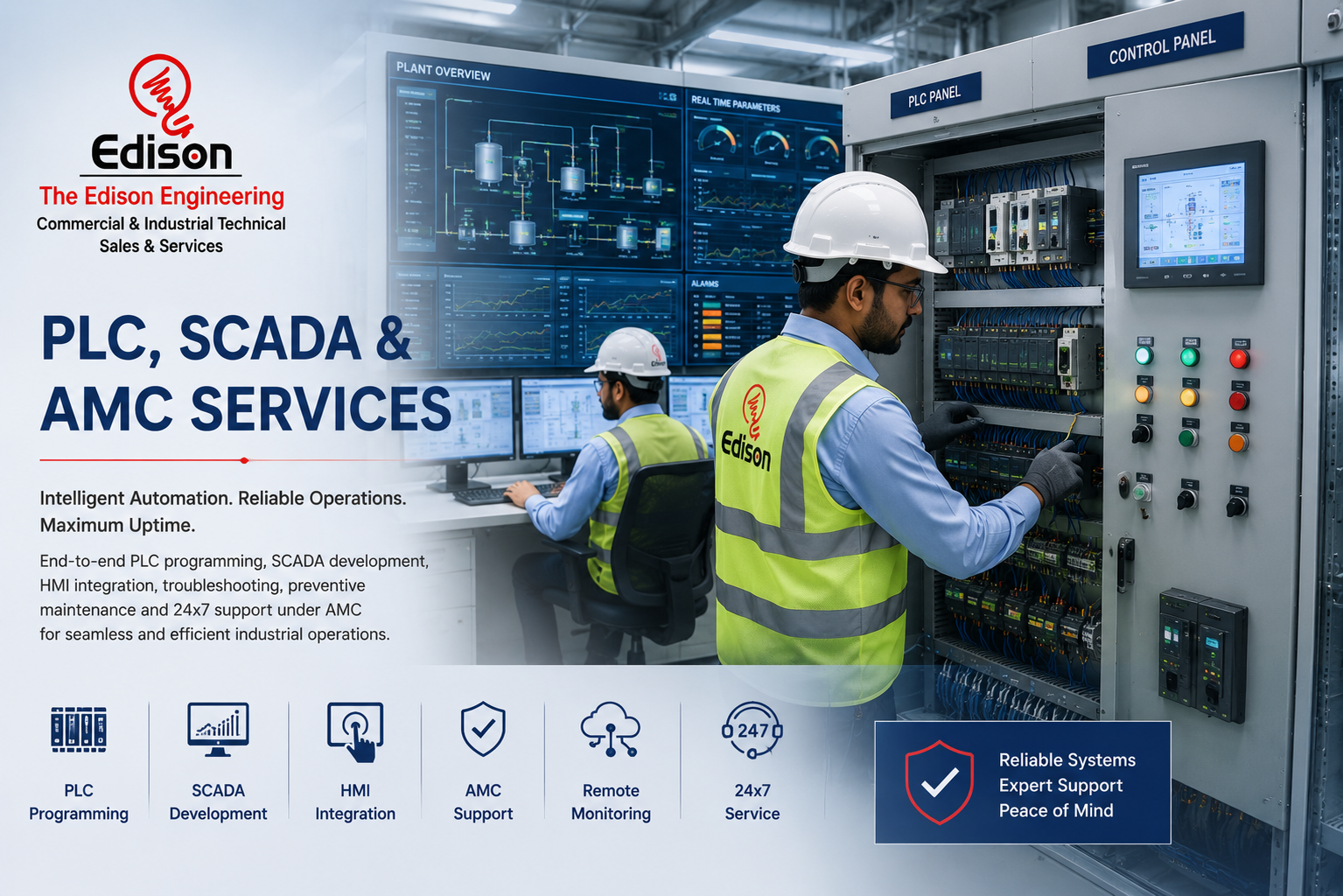 PLC, SCADA & Industrial Automation Services in Pune